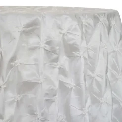 Belly Button (Pinwheel) Table Linen in Ivory