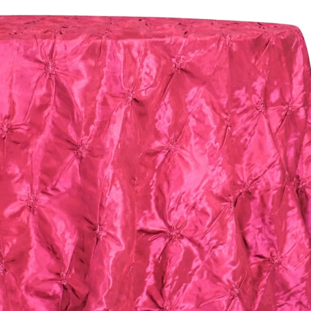 Belly Button (Pinwheel) Table Linen in Fuchsia