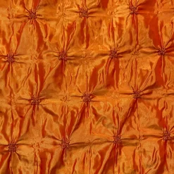 Belly Button (Pinwheel) Table Runner in Orange