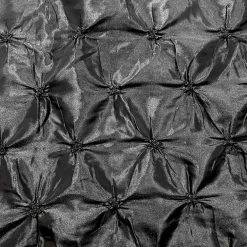 Belly Button (Pinwheel) Table Runner in Black