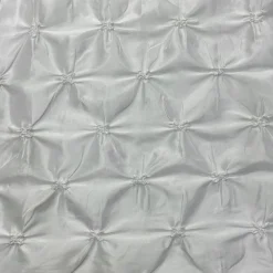 Belly Button (Pinwheel) Table Runner in White