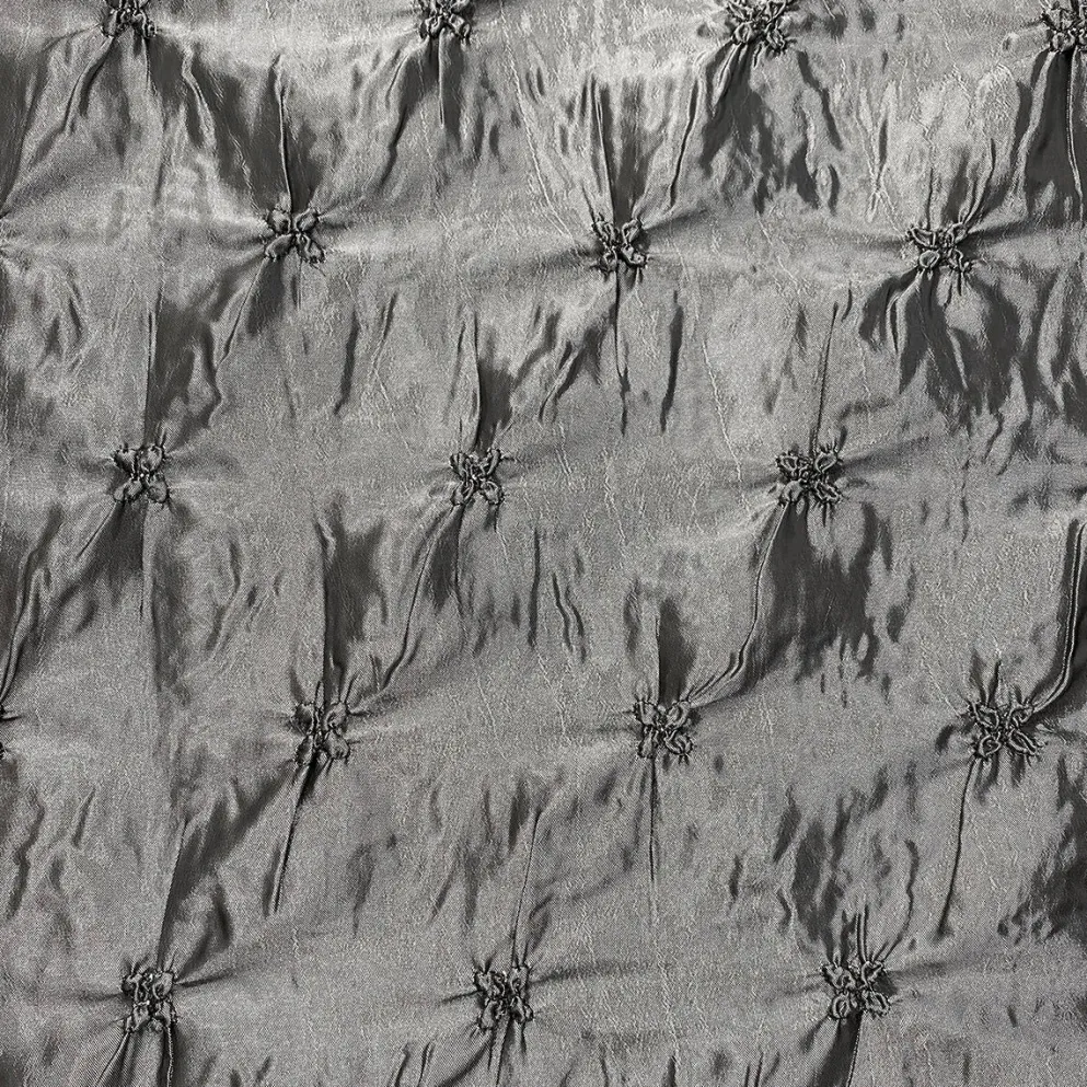 Belly Button (Pinwheel) Table Runner in Charcoal