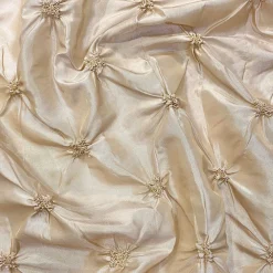Belly Button (Pinwheel) Table Runner in Champagne