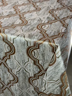 Bentley Jacquard Table Linen in Copper