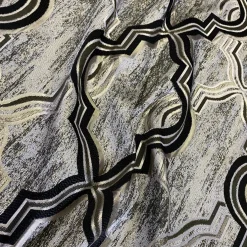 Bentley Jacquard Table Napkin in Black