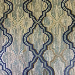 Bentley Jacquard Table Runner in Turquoise