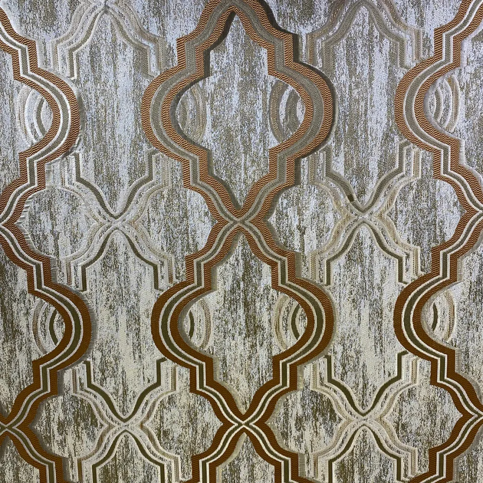 Bentley Jacquard Table Runner in Copper