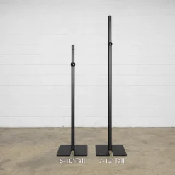 Black Anodized Uprights & Crossbars