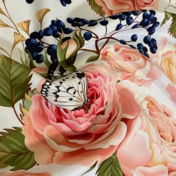 Blush Bouquet (Poly Print) Table Napkin
