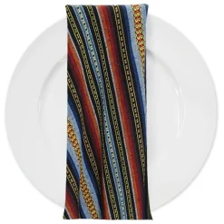 Bohemian Stripe (Knit-Look) Table Napkin