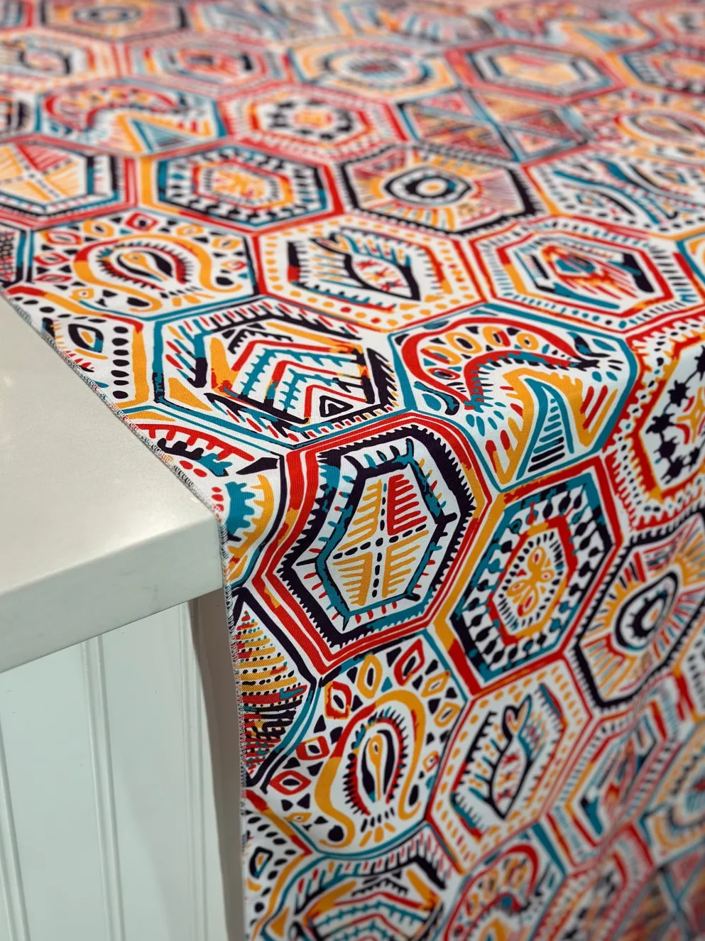 Bongo (Poly Print) Table Linen