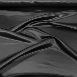 Bridal Satin Table Linen in Black