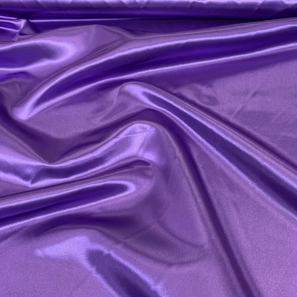 Bridal Satin Table Linen in Purple 393