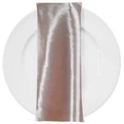Bridal Satin Table Napkin in Blush 075