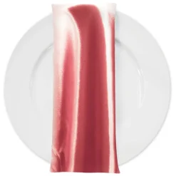 Bridal Satin Table Napkin in Coral 201