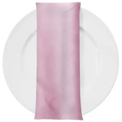 Bridal Satin Table Napkin in Dark Pink 158