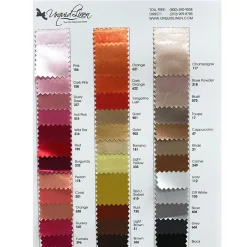 Bridal Satin Table Napkin in Guava 160