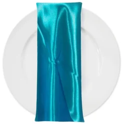Bridal Satin Table Napkin in Jade 390