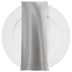 Bridal Satin Table Napkin in Off White 105