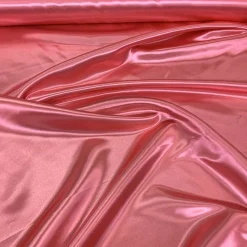 Bridal Satin Table Runner in Coral 201