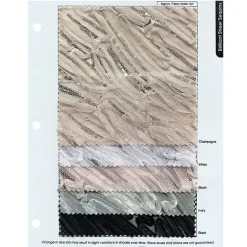Brilliant Sheer Sequins Table Runner in Champagne