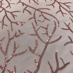 Brooks Sequins Table Linen in Blush