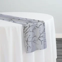 Brooks Sequins Table Runner in Charcoal