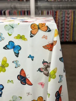 Butterfly (Poly Print) Table Linen