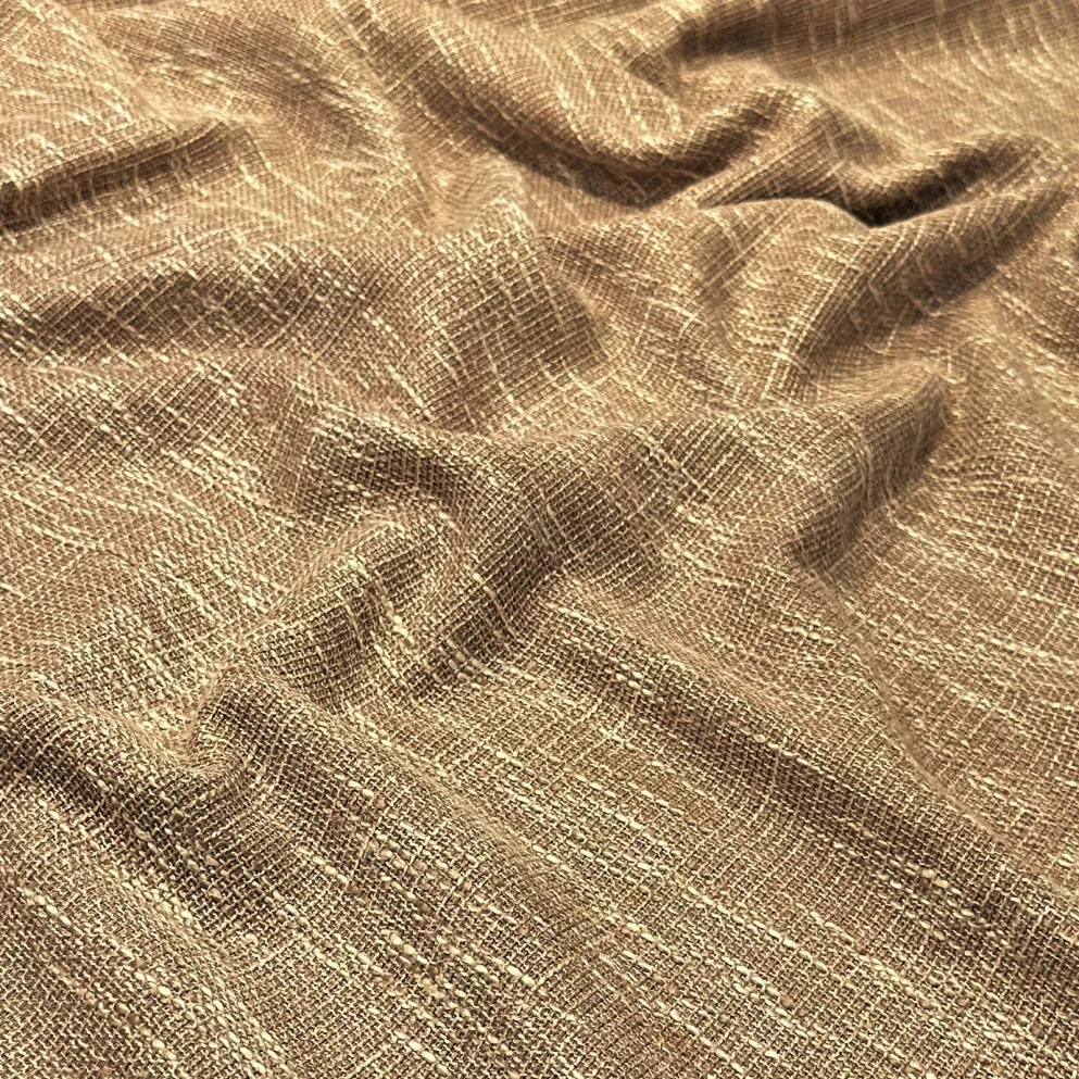 Capri Slub Linen Table Linen in Honey