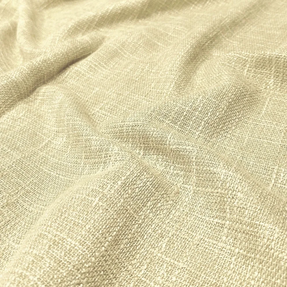 Capri Slub Linen Table Runner in Ivory