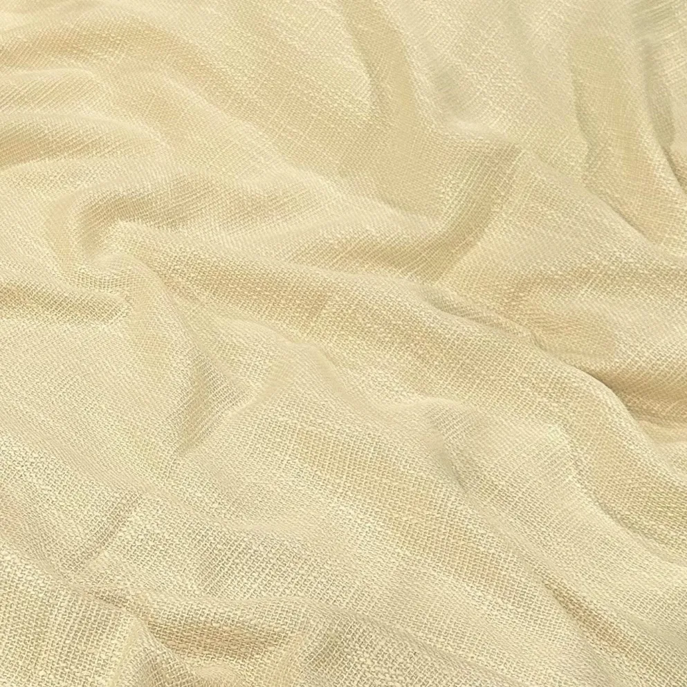 Capri Slub Linen Table Runner in Ivory