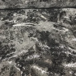 Cascade Jacquard Table Napkin in Black and Silver