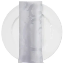 Chopin Jacquard Table Napkin in White