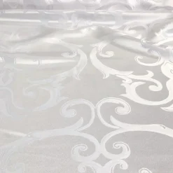 Chopin Jacquard Table Runner in White