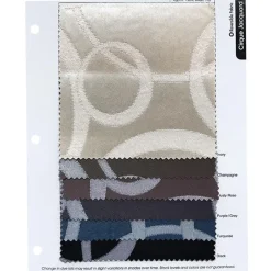 Cirque Jacquard (Reversible) Table Napkin in Purple Grey