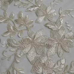 Claire Lace Table Linen in Ivory