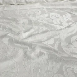 Classic Jacquard Table Runner in Ivory