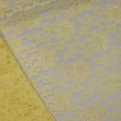 Classic Lace Table Linen in Yellow 7736