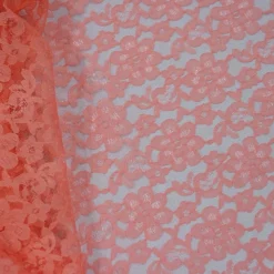 Classic Lace Table Runner in Coral 1203