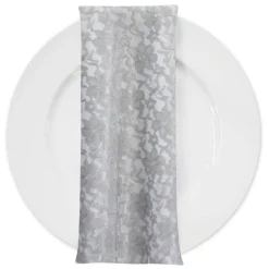 Classic Lace (w/ Poly Lining) Table Napkin in Charcoal 1606