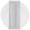 Classic Lace (w/ Poly Lining) Table Napkin in White