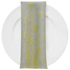 Classic Lace (w/ Poly Lining) Table Napkin in Yellow 7736