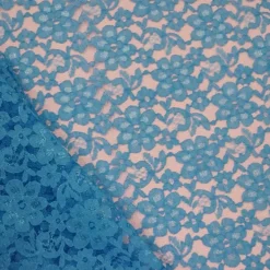 Classic Lace (w/ Poly Lining) Table Napkin in Aqua 1135