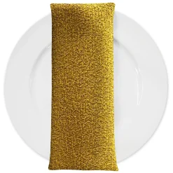 Cloud Chenille Table Napkin in Gold