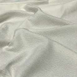 Cloud Chenille Table Runner in Off White