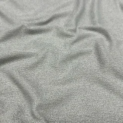 Cloud Chenille Table Runner in Silver