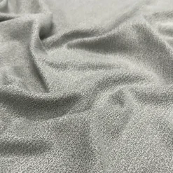 Cloud Chenille Table Runner in Silver