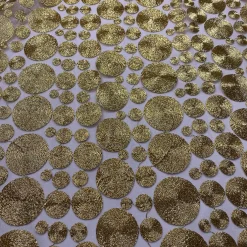 Coin Table Runner in Gold