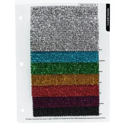 Confetti Metallic Table Runner in Green