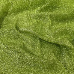 Confetti Metallic Table Runner in Lime